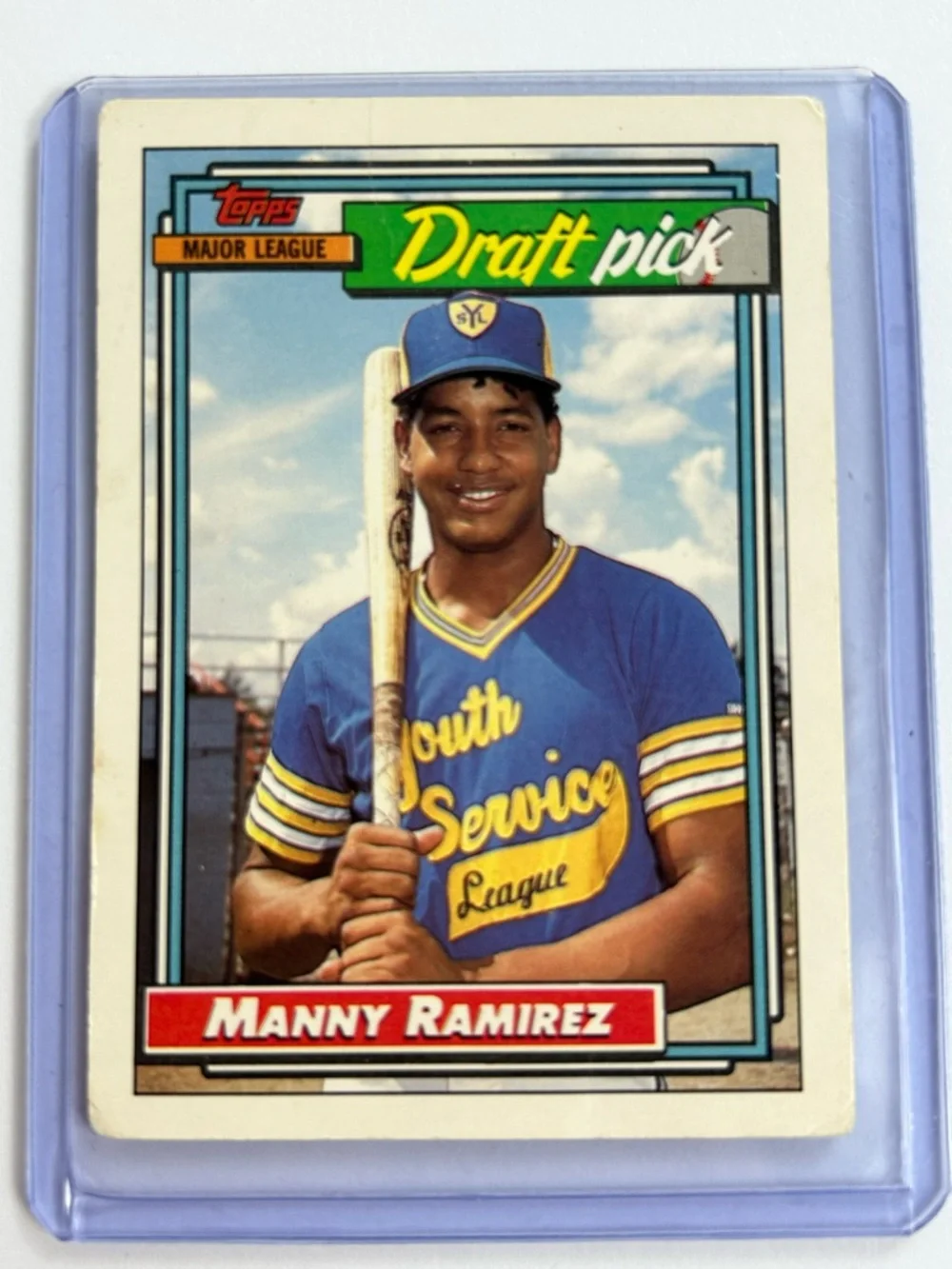 FINAL SALE! 1992 Topps Manny Ramirez Rookie #156 Draft Pick MLB Card RC - Picture 1 of 3